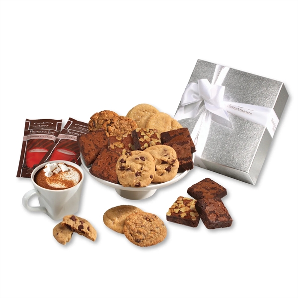 Cookies, Brownies & Hot Cocoa Gift Box - Cookies, Brownies & Hot Cocoa Gift Box - Image 0 of 1