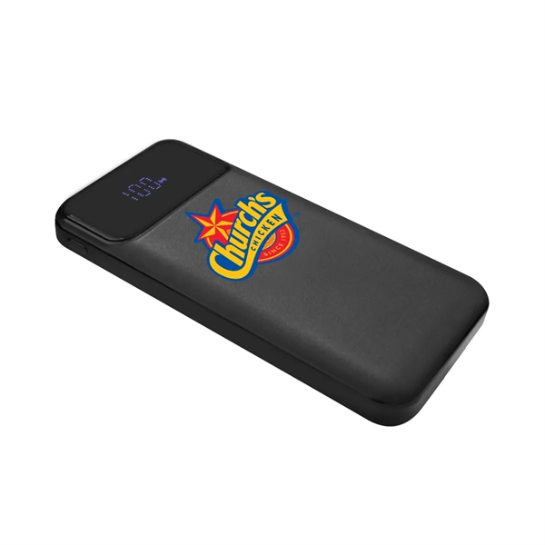 Santa Ana Digital Display Wireless Power Bank PD 15W - Santa Ana Digital Display Wireless Power Bank PD 15W - Image 2 of 10