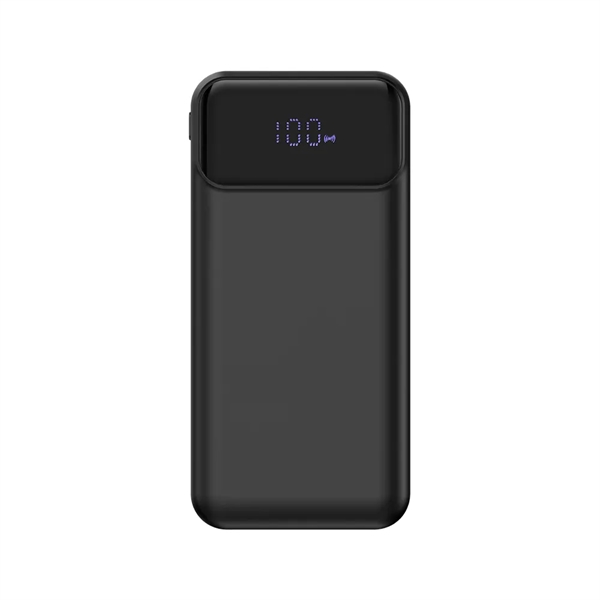 Santa Ana Digital Display Wireless Power Bank PD 15W - Santa Ana Digital Display Wireless Power Bank PD 15W - Image 6 of 10