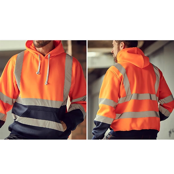 High Visibility Sweatshirt - High Visibility Sweatshirt - Image 2 of 3