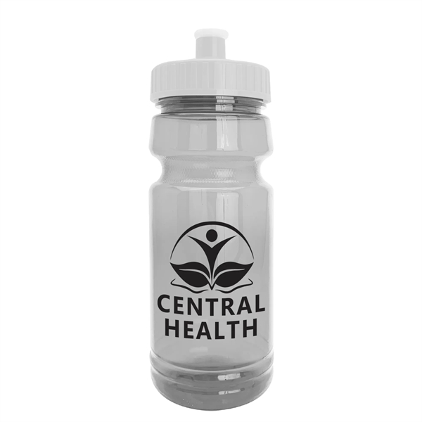 The Trainer - 24 oz. Clear Sports Bottles with Push pull lid - The Trainer - 24 oz. Clear Sports Bottles with Push pull lid - Image 3 of 14