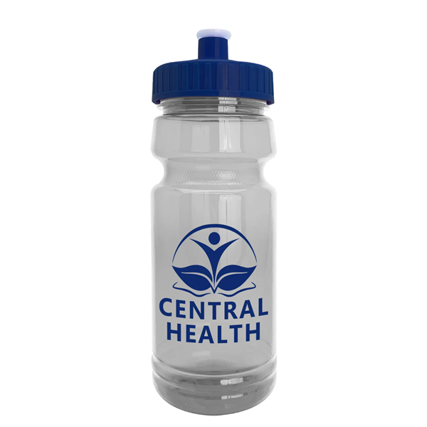 The Trainer - 24 oz. Clear Sports Bottles with Push pull lid - The Trainer - 24 oz. Clear Sports Bottles with Push pull lid - Image 13 of 14