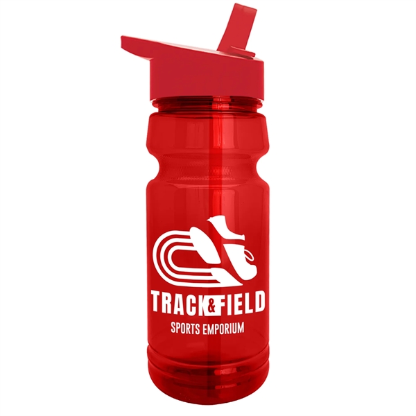 The Trainer - 24 oz. UpCycle rPET Bottle with Drink thru lid - The Trainer - 24 oz. UpCycle rPET Bottle with Drink thru lid - Image 9 of 11