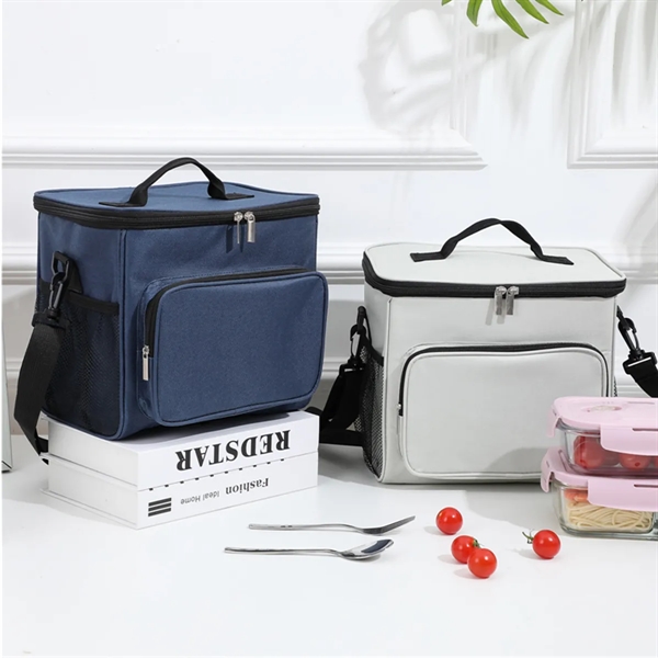 Outdoor Picnic Insulated Cooler Lunch Bag Waterproof - Outdoor Picnic Insulated Cooler Lunch Bag Waterproof - Image 3 of 8
