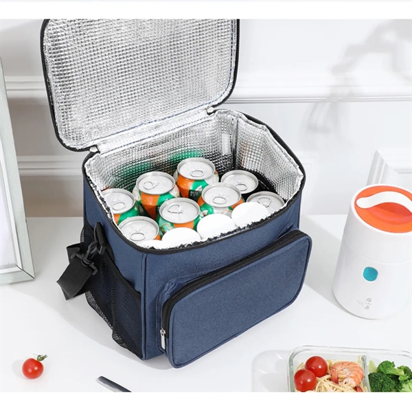 Outdoor Picnic Insulated Cooler Lunch Bag Waterproof - Outdoor Picnic Insulated Cooler Lunch Bag Waterproof - Image 4 of 8