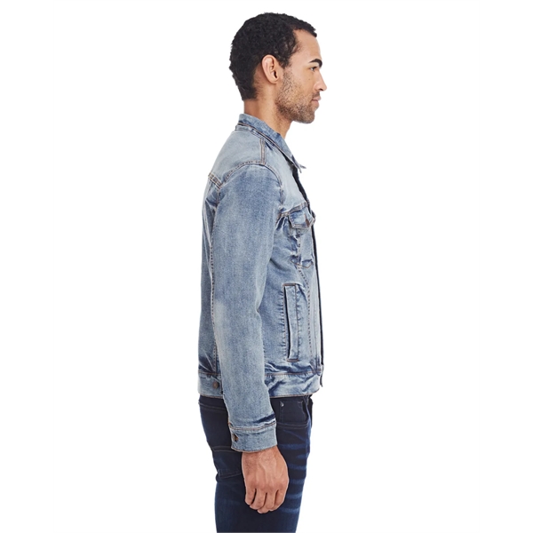 Threadfast Apparel Unisex Denim Jacket - Threadfast Apparel Unisex Denim Jacket - Image 19 of 32