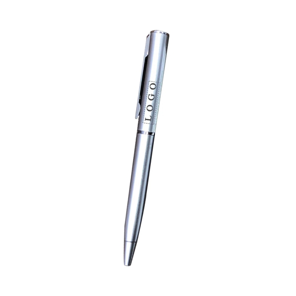 Silver Ballpoint Pen - Silver Ballpoint Pen - Image 1 of 2