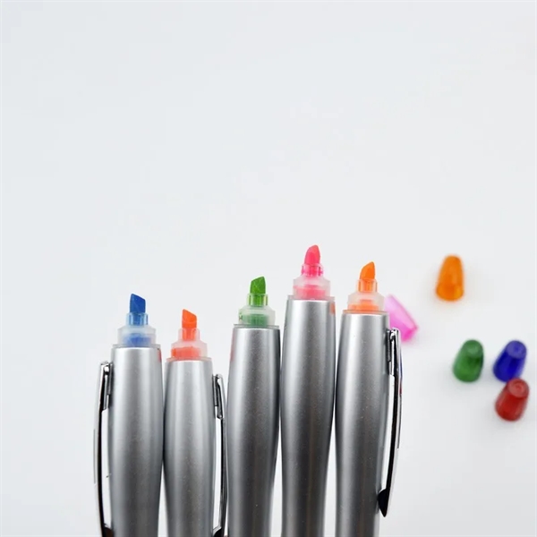 Custom Highlighter Pen Combos with Rubber Grip - Custom Highlighter Pen Combos with Rubber Grip - Image 3 of 3