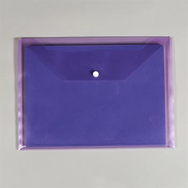 Transparent PP Buckle File Bag - Transparent PP Buckle File Bag - Image 7 of 9