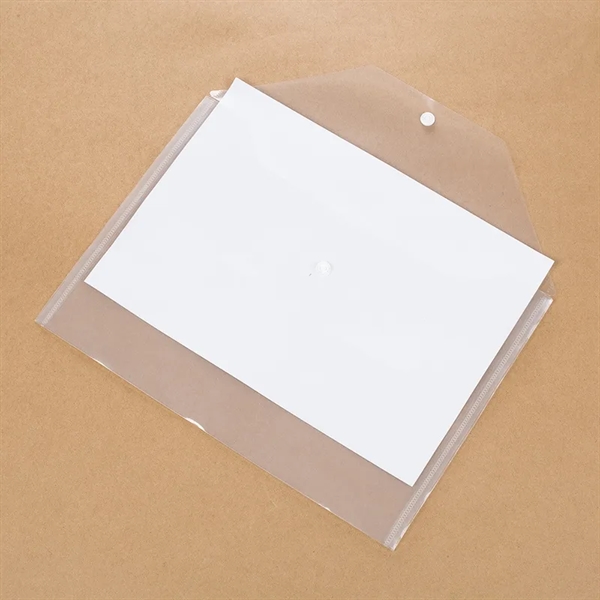 Transparent PP Buckle File Bag - Transparent PP Buckle File Bag - Image 9 of 9