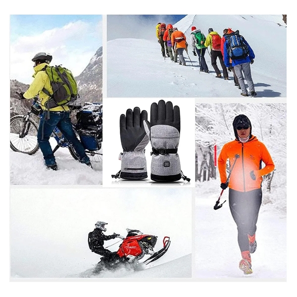Heated Waterproof Electric Winter Gloves - Heated Waterproof Electric Winter Gloves - Image 6 of 6