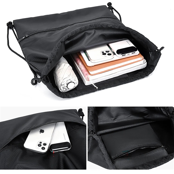 Waterproof Drawstring Bag - Waterproof Drawstring Bag - Image 1 of 3