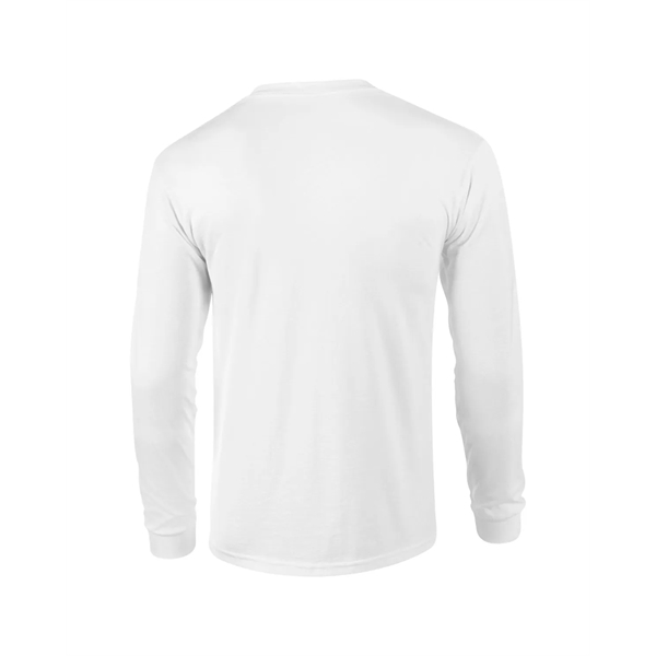 Gildan Adult Ultra Cotton® Long-Sleeve Pocket T-Shirt - Gildan Adult Ultra Cotton® Long-Sleeve Pocket T-Shirt - Image 21 of 48