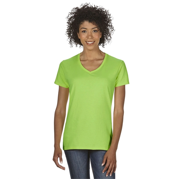 Gildan Ladies' Heavy Cotton™ V-Neck T-Shirt - Gildan Ladies' Heavy Cotton™ V-Neck T-Shirt - Image 57 of 109