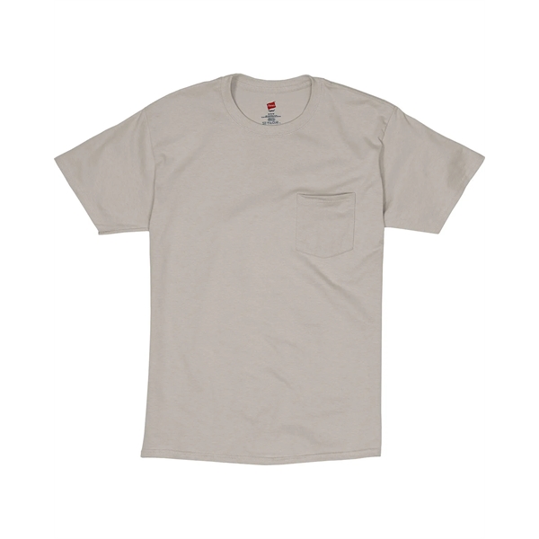 Hanes Men's Authentic-T Pocket T-Shirt - Hanes Men's Authentic-T Pocket T-Shirt - Image 67 of 107