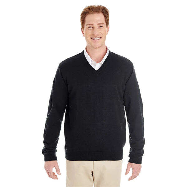 Harriton Men's Pilbloc™ V-Neck Sweater - Harriton Men's Pilbloc™ V-Neck Sweater - Image 11 of 20