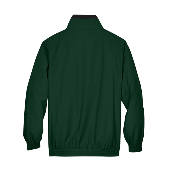 Harriton Adult Fleece-Lined Nylon Jacket - Harriton Adult Fleece-Lined Nylon Jacket - Image 44 of 45