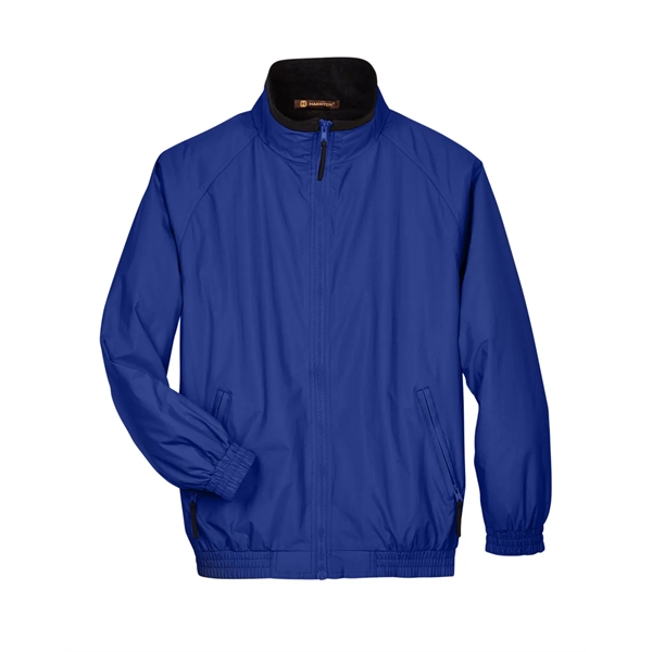 Harriton Adult Fleece-Lined Nylon Jacket - Harriton Adult Fleece-Lined Nylon Jacket - Image 36 of 45