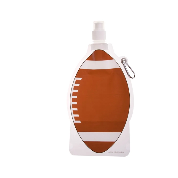 Prime Line Hydpouch 22oz Football Water Bottle - Prime Line Hydpouch 22oz Football Water Bottle - Image 1 of 3