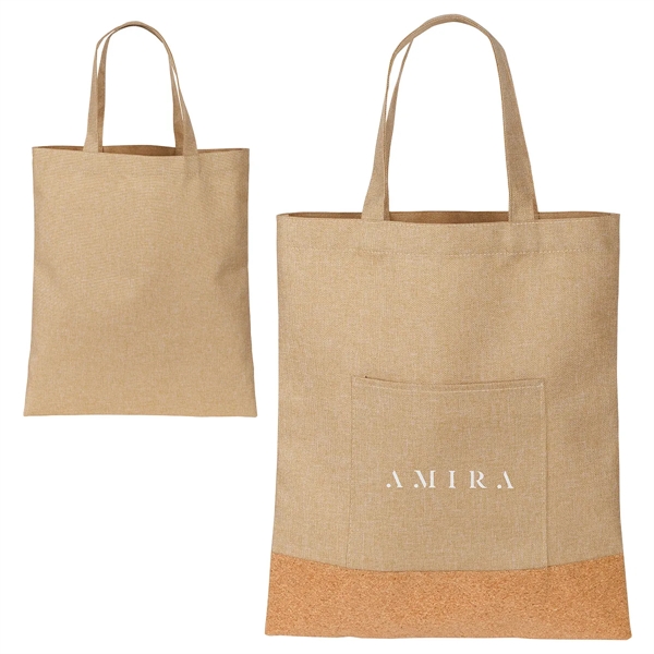 Carina RPET & Cork Tote Bag - Carina RPET & Cork Tote Bag - Image 0 of 0