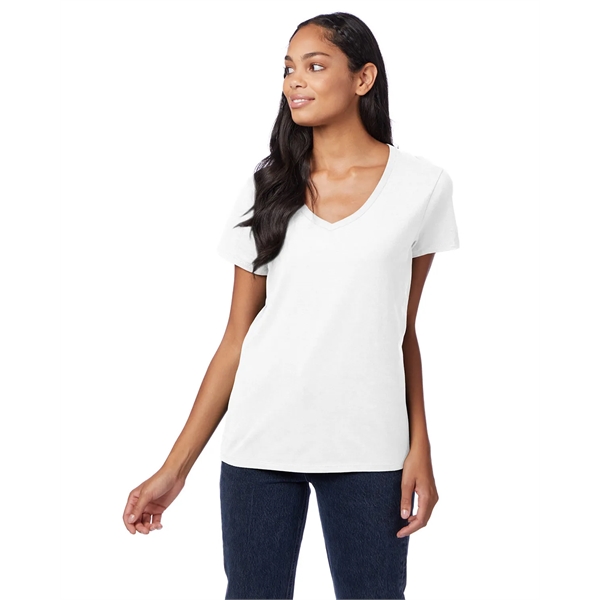 Hanes Ladies' Perfect-T V-Neck T-Shirt - Hanes Ladies' Perfect-T V-Neck T-Shirt - Image 77 of 156