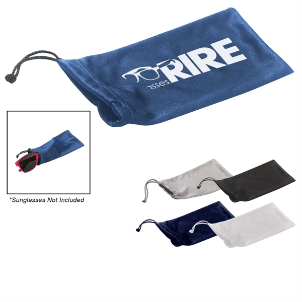 Microfiber Pouch With Drawstring - Microfiber Pouch With Drawstring - Image 0 of 14