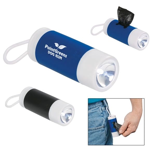 Dog Bag Dispenser With Flashlight - Dog Bag Dispenser With Flashlight - Image 6 of 6