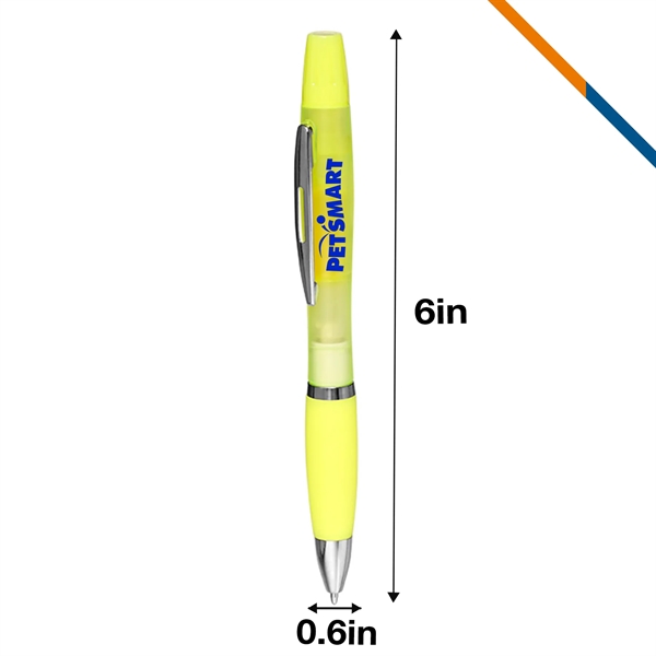 Hentty 2in1 Highlighter Ballpoint Pen - Hentty 2in1 Highlighter Ballpoint Pen - Image 2 of 7