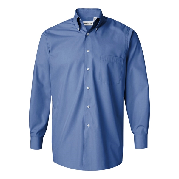 Van Heusen Silky Poplin Shirt - Van Heusen Silky Poplin Shirt - Image 4 of 21