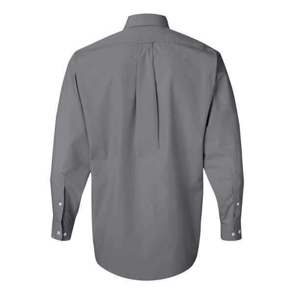 Van Heusen Silky Poplin Shirt - Van Heusen Silky Poplin Shirt - Image 9 of 21