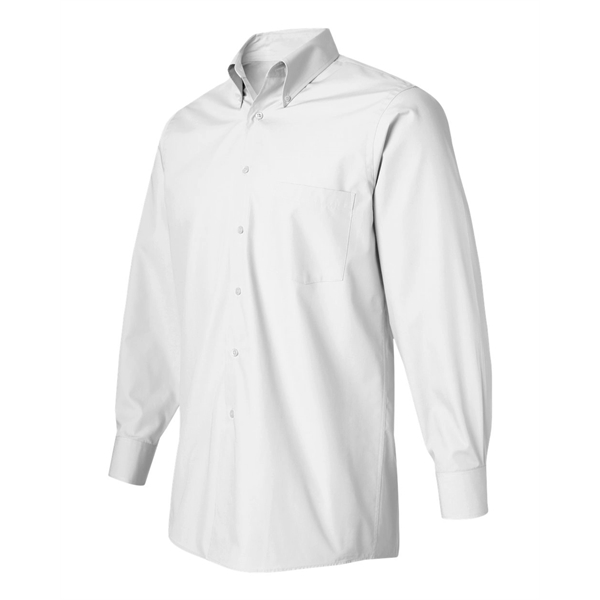 Van Heusen Silky Poplin Shirt - Van Heusen Silky Poplin Shirt - Image 11 of 21