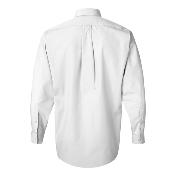 Van Heusen Silky Poplin Shirt - Van Heusen Silky Poplin Shirt - Image 12 of 21