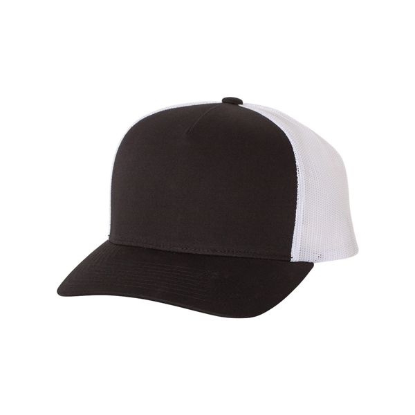 YP Classics Five-Panel Retro Trucker Cap - YP Classics Five-Panel Retro Trucker Cap - Image 4 of 37