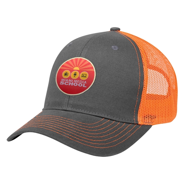 Cotton Twill Mesh Back Cap - Cotton Twill Mesh Back Cap - Image 31 of 48