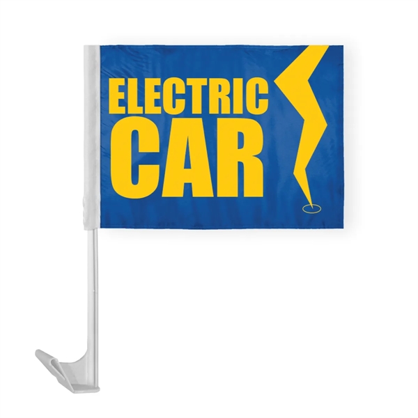 12" x 16" Advertising Car Flag - ePoly - 12" x 16" Advertising Car Flag - ePoly - Image 16 of 28