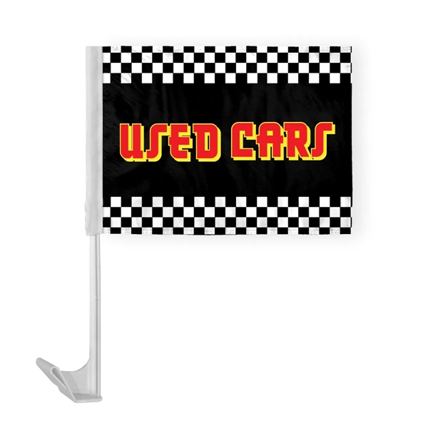 12" x 16" Advertising Car Flag - ePoly - 12" x 16" Advertising Car Flag - ePoly - Image 23 of 28