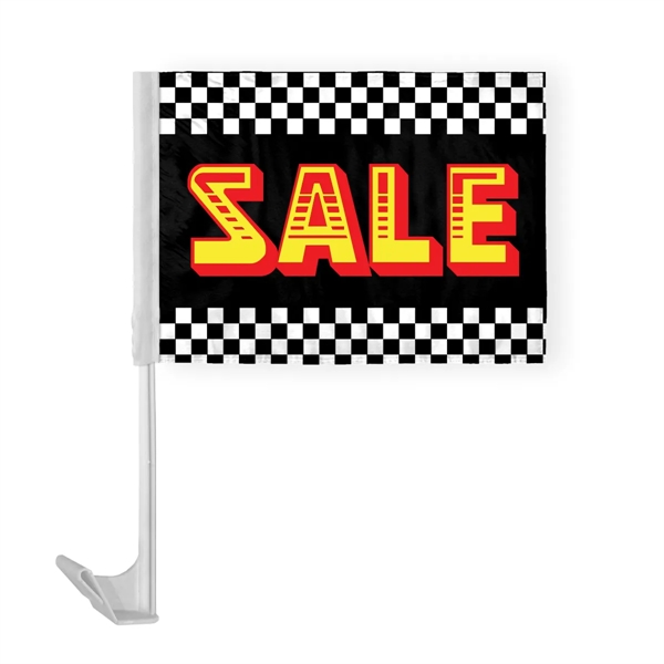 12" x 16" Advertising Car Flag - ePoly - 12" x 16" Advertising Car Flag - ePoly - Image 28 of 28