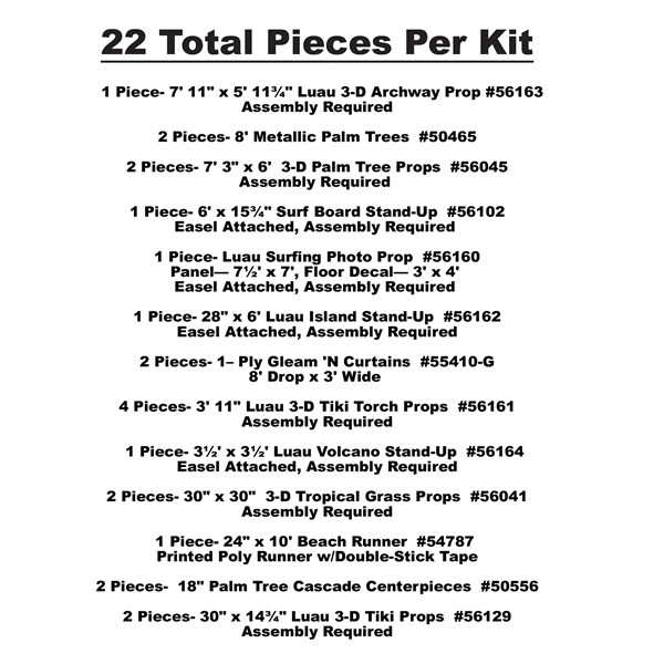 Luau Prom Kit - Luau Prom Kit - Image 5 of 5