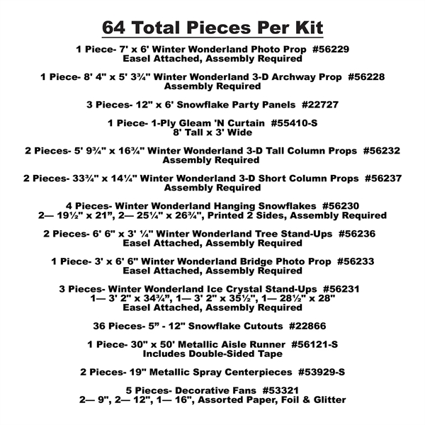 Winter Wonderland Prom Kit - Winter Wonderland Prom Kit - Image 1 of 1