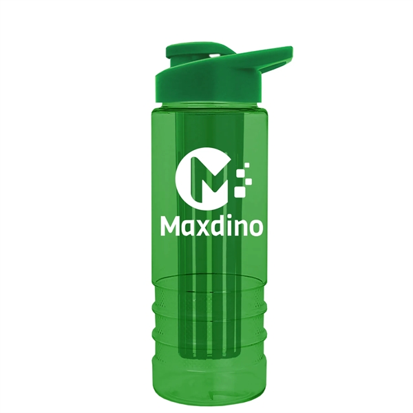 Salute Infuser - 24 oz. Bottle with Drink-Thru Lid - Salute Infuser - 24 oz. Bottle with Drink-Thru Lid - Image 0 of 2