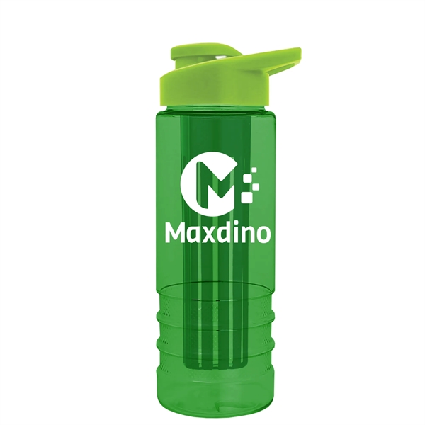 Salute Infuser - 24 oz. Bottle with Drink-Thru Lid - Salute Infuser - 24 oz. Bottle with Drink-Thru Lid - Image 1 of 2