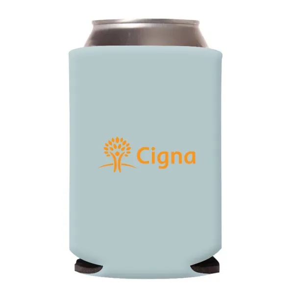 Budget Can Cooler Holder One Color Imprint - Budget Can Cooler Holder One Color Imprint - Image 0 of 2