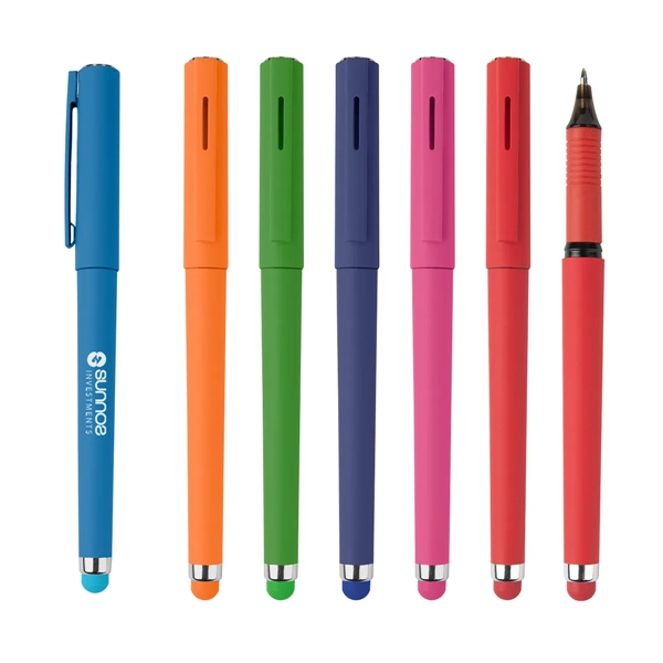 Jazzy Gel Pen With Stylus - Jazzy Gel Pen With Stylus - Image 0 of 13