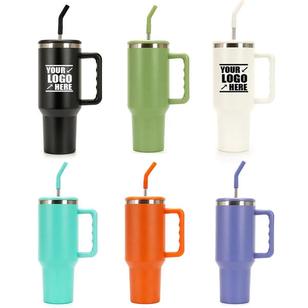 40oz Reusable Vacuum Tumbler - 40oz Reusable Vacuum Tumbler - Image 0 of 5