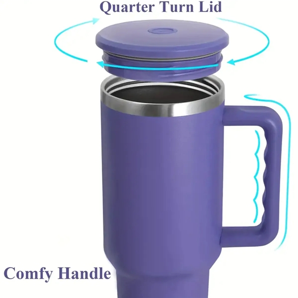 40oz Reusable Vacuum Tumbler - 40oz Reusable Vacuum Tumbler - Image 2 of 5