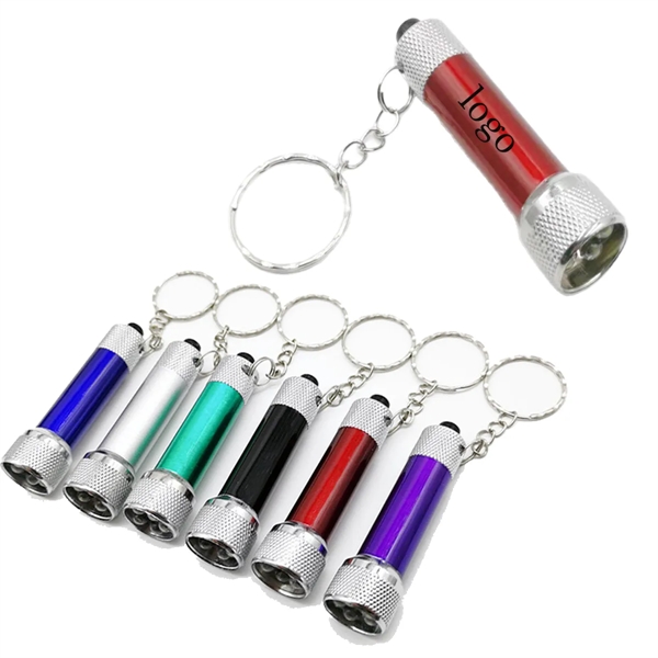 LED Portable Mini Flashlight Key Chain - LED Portable Mini Flashlight Key Chain - Image 0 of 1