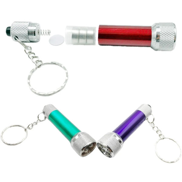LED Portable Mini Flashlight Key Chain - LED Portable Mini Flashlight Key Chain - Image 1 of 1