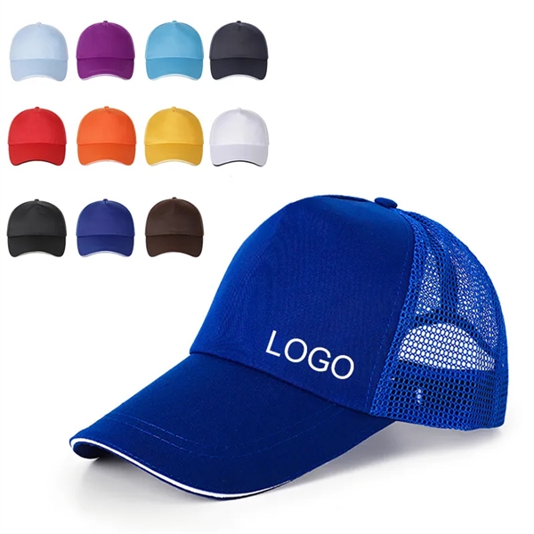 OTTO Cotton Blend Twill Pro Style Mesh Back Trucker Hat - OTTO Cotton Blend Twill Pro Style Mesh Back Trucker Hat - Image 0 of 4