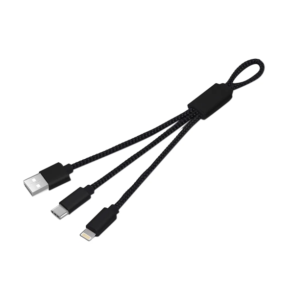 FlexCharge Duo USB-C & Lightning Cable - FlexCharge Duo USB-C & Lightning Cable - Image 4 of 9