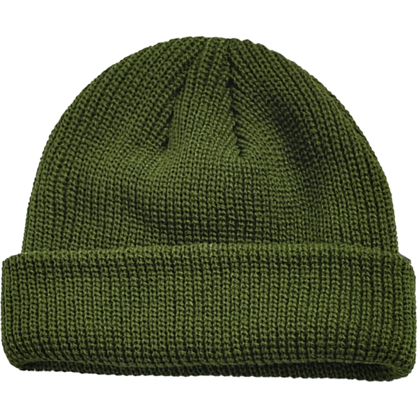 Warm Soft Knitted Beanie Hat Solid Color - Warm Soft Knitted Beanie Hat Solid Color - Image 4 of 18